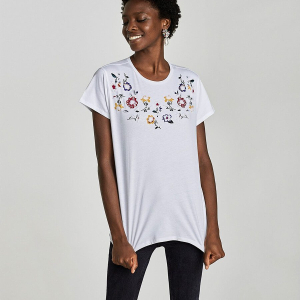 Texture Printed Top